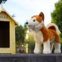 PLYŠ Pes Akita Inu 30cm Eco-Friendly *PLYŠOVÉ HRAČKY*