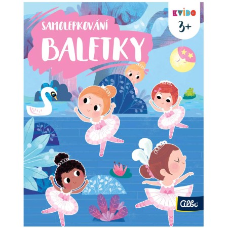 ALBI Kvído Samolepkování: Baletky 100 samolepek