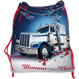 Sáček školní na přezůvky Truck stahovací pytel na záda Tahač