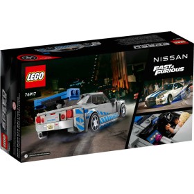 LEGO SPEED CHAMPIONS 2 Fast 2 Furious: Nissan Skyline GT-R 76917 STAVEBNICE