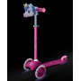 Koloběžka baby dětská Jednorožec LED kolečka na baterie Světlo