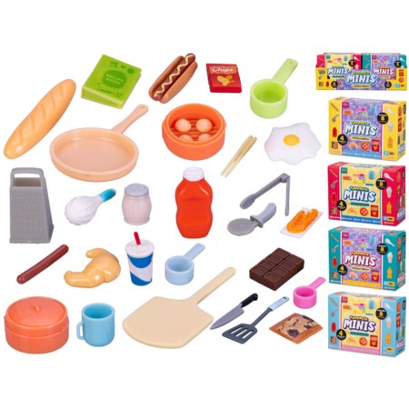 Teeny Tinies set mini doplňky do kuchyňky s překvapením 4 druhy
