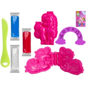 CRAYOLA Hmota tvarovací voňavá modelína s nástroji jednorožec 3 barvy