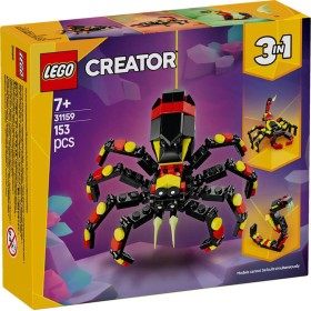 LEGO CREATOR Divoká zvířata: Překvapivý pavouk 3v1 31159 STAVEBNICE