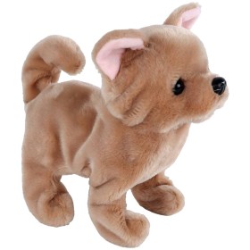 PLYŠ Pes 21cm chodící na baterie Zvuk *PLYŠOVÉ HRAČKY*