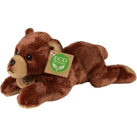 PLYŠ Medvěd hnědý ležící 18cm Eco-Friendly *PLYŠOVÉ HRAČKY*