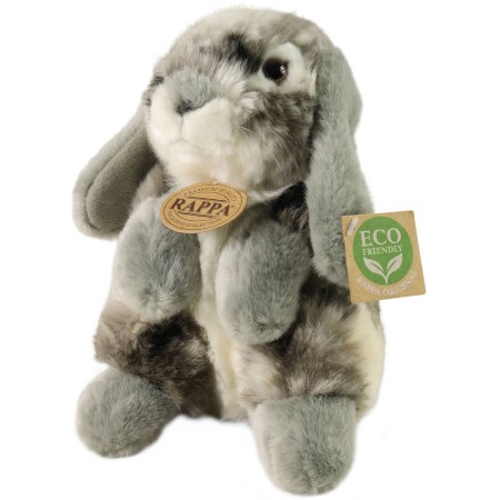 PLYŠ Králíček šedý 19cm Eco-Friendly *PLYŠOVÉ HRAČKY*