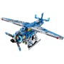 Stavebnice iM.MASTER Letadlo modré 323 dílků plast