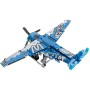 Stavebnice iM.MASTER Letadlo modré 323 dílků plast
