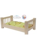 CEEDA DŘEVO Postýlka velká pro panenku *DŘEVĚNÉ HRAČKY*