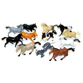 Kůň (koník) figurka z plastu 17 cm Různé druhy