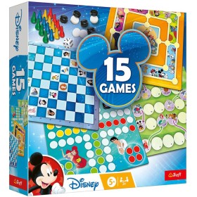 TREFL Hra sada 15 her Disney mix *SPOLEČENSKÉ HRY*