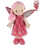 Panenka soft hadrová víla Pivoňka 40cm látková měkké tělo s křídly