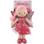 Panenka soft hadrová víla Pivoňka 40cm látková měkké tělo s křídly