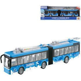 Trolejbus městská hromadná doprava MHD na setrvačník na baterie Světlo Zvuk