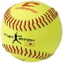 CHAMPRO Fastpitch míček softballový 12" žlutý kožený