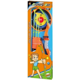 Lukostřelecký dětský set luk a šípy 3ks s přísavkami s terčem na baterie