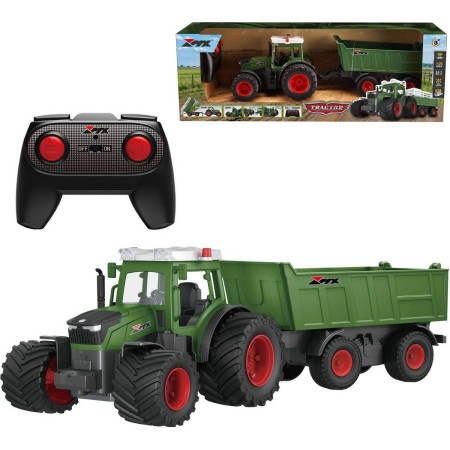 RC Traktor set s valníkem na vysílačku 2,4GHz na baterie Světlo