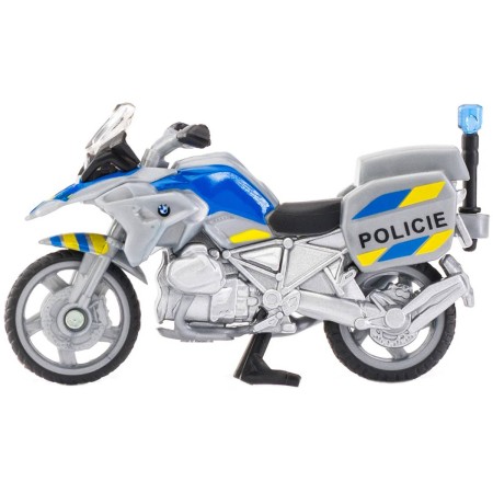 SIKU Motorka česká Policie BMW motocykl policejní model kov 1551
