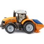 SIKU Traktor Massey Ferguson se sypačem soli model kov 1563