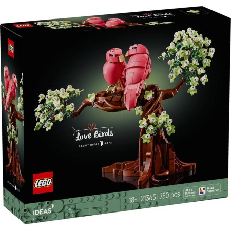 LEGO IDEAS Zamilovaní ptáčci 21365 STAVEBNICE