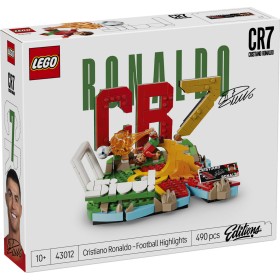 LEGO EDITIONS Cristiano Ronaldo Hvězdné momenty fotbalu 43012 STAVEBNICE