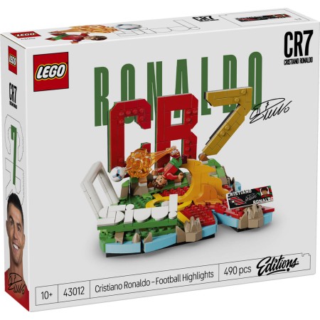 LEGO EDITIONS Cristiano Ronaldo Hvězdné momenty fotbalu 43012 STAVEBNICE