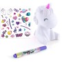 Style4Ever Figurka Mini Deco set se samolepkami na baterie Světlo 12 druhů