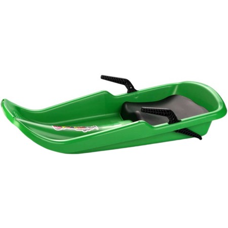 PLASTKON Boby dětské CYCLONE se sedátkem na sníh Zelené
