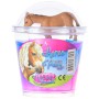 Sliz barevný zábavná hmota s koníkem 10cm Horse Friends 4 druhy v kelímku