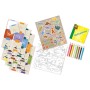 SES CREATIVE Nauč se poznávat dinosaury kreativní set v krabici