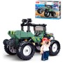SLUBAN Town Auto zelené závodní off-road 155 dílků + 1 figurka STAVEBNICE