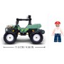 SLUBAN Town Auto zelené závodní off-road 155 dílků + 1 figurka STAVEBNICE
