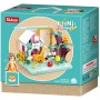 SLUBAN Mini Handcraft Domeček pro pejska 100 dílků + 1 figurka STAVEBNICE