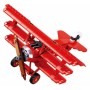 SLUBAN Model Bricks Trojplošník Fokker DR-1S 281 dílků + figurka STAVEBNICE