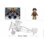SLUBAN Model Bricks Letadlo Sopwith Camel S 293 dílků + figurka STAVEBNICE