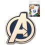 Odznak Avengers logo 2,5cm kovový v sáčku