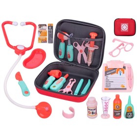 Doktorský kufřík zdravotnický set dětské lékařské potřeby 23ks plast