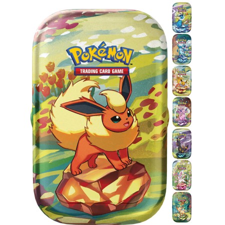 Pokémon TCG: SV8.5 Prismatic Evolutions Mini Tin 2x booster v plechovce