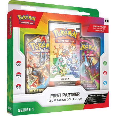 Pokémon TCG: ME02.5 Ascended Heroes First Partners Illustration Collection