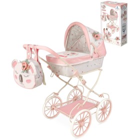 DECUEVAS Kočárek Koala 2024 skládací s batůžkem pro panenku miminko