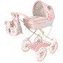 DECUEVAS Kočárek Koala 2024 skládací s batůžkem pro panenku miminko