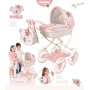 DECUEVAS Kočárek Koala 2024 skládací s batůžkem pro panenku miminko
