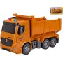 Auto nákladní oranžová funkční sklápěčka na baterie Světlo Zvuk