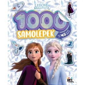 JIRI MODELS 1000 samolepek s aktivitami Frozen (Ledové Království)