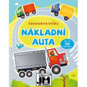 JIRI MODELS Samolepková knížka Nákladní auta