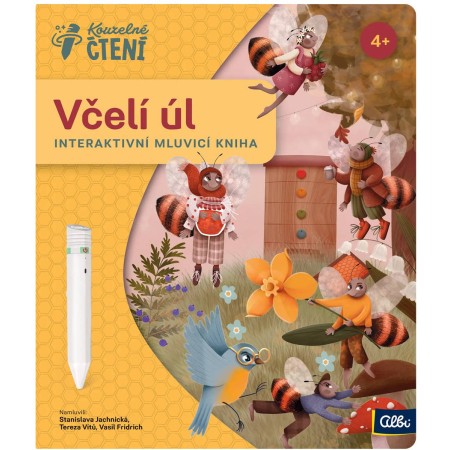 ALBI Kouzelné čtení Kniha interaktivní Včelí úl