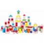 VIGA DŘEVO Baby stavebnice kostky 100ks v kyblíku *DŘEVĚNÉ HRAČKY*
