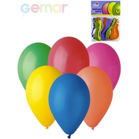 GEMAR Balónky nafukovací 26cm Pastelové barevné set 10ks v sáčku