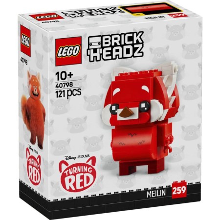 LEGO BRICKHEADZ Panda červená Mei 40798 STAVEBNICE